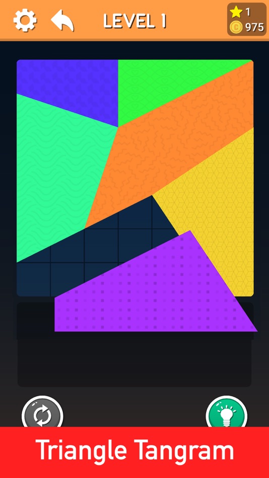 #3. Tangram Master : Classic Gem (iOS) โดย: CHORRUS GAMES S.L.