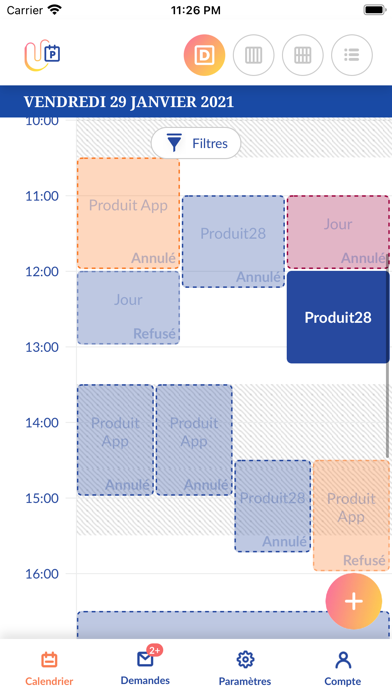 U Planner Screenshot