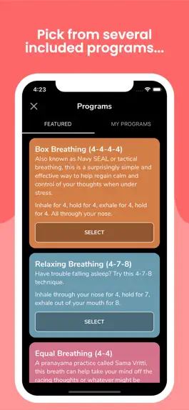 Game screenshot Awesome Breathing: Pacer Timer hack