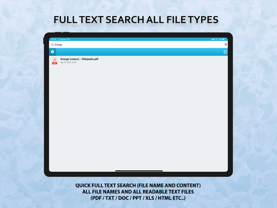 RovaPro FileReader iPad app afbeelding 4