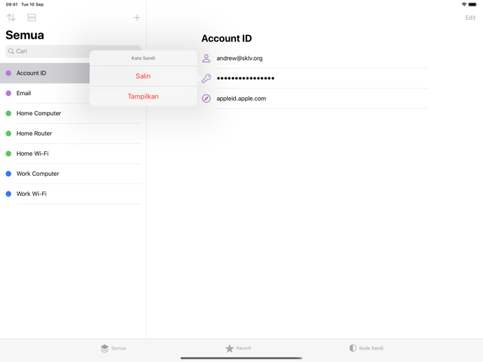 Pengelola Kata Sandi Sklv