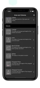 Area And Volume screenshot #10 for iPhone