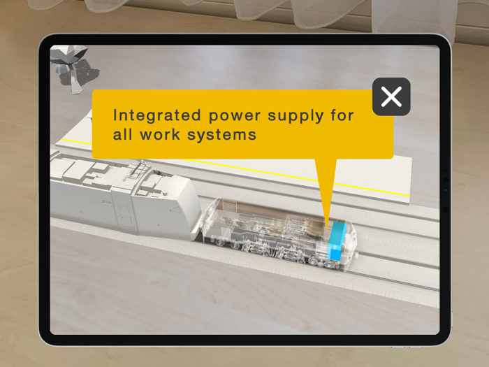 Plasser and Theurer AR ATMO App