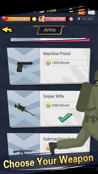 Soldier Life Simulator Games Screenshot