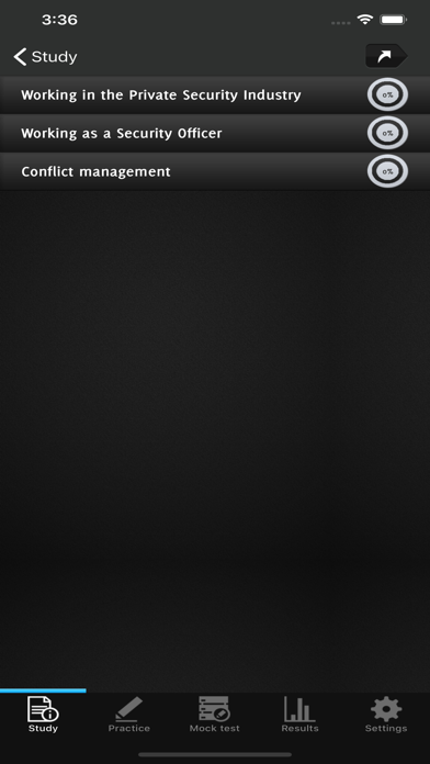 Screenshot #2 pour SIA Security Guard Exam Test