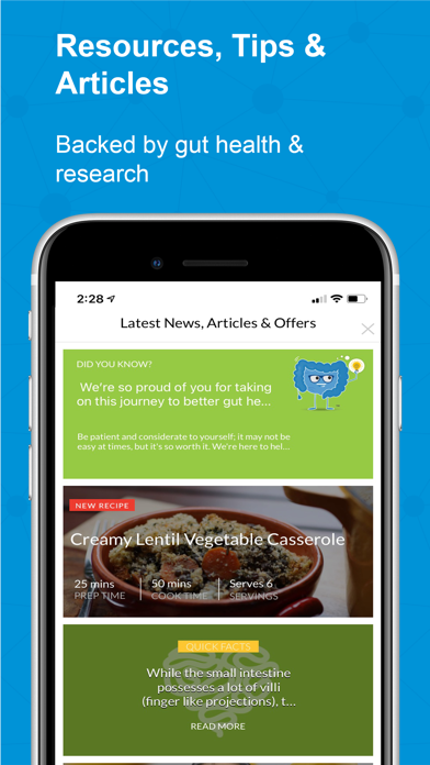 MyHealthyGut: Guided Nutrition Screenshot