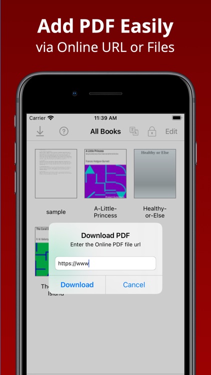 Simple PDF Reader App