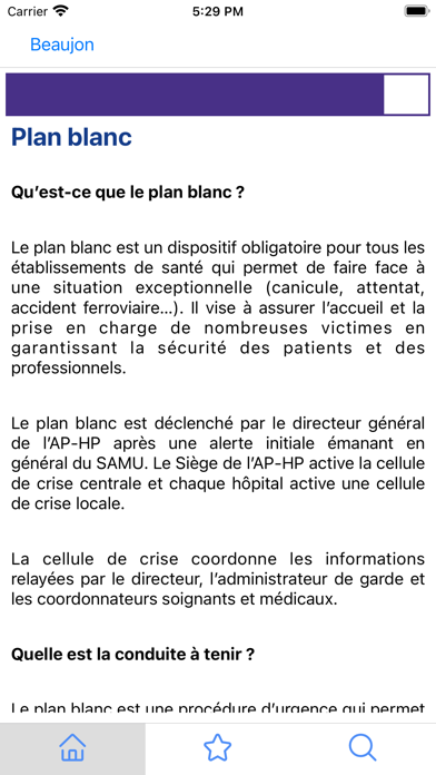Livret internes AP-HP Nord Screenshot