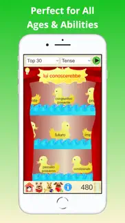verb conjugations italian iphone screenshot 2