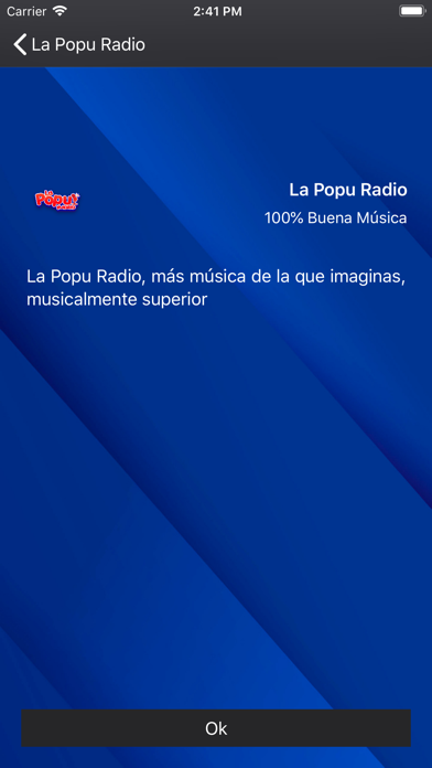 La Popu Radio Screenshot