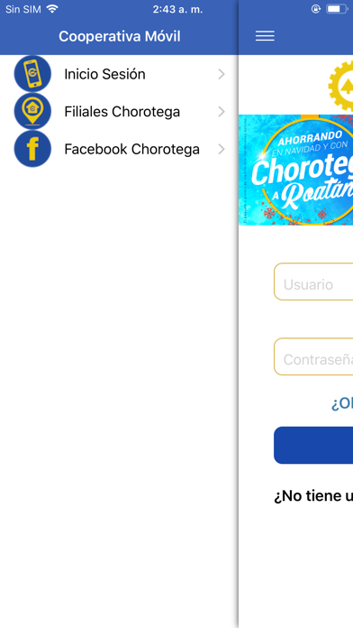 Chorotega Móvil Screenshot