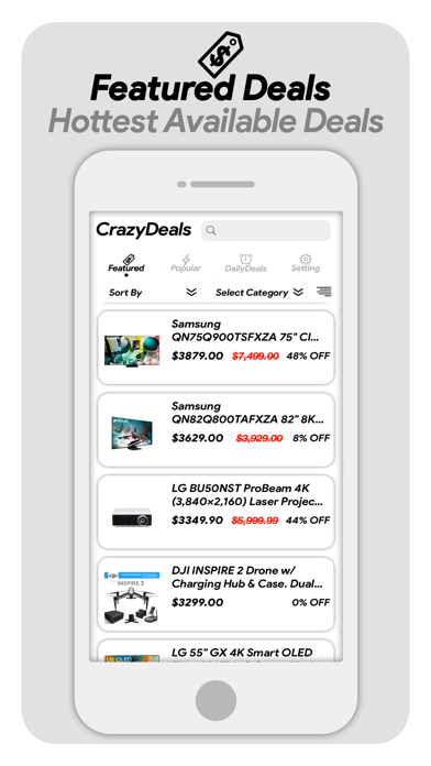 Hot Crazy Deals Screenshot