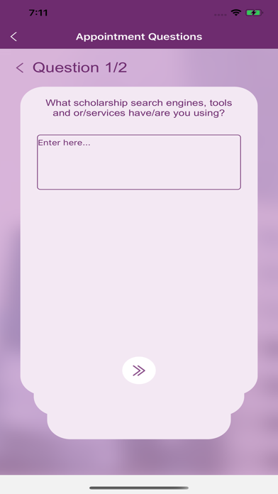 The Virtual Scholarship Center Screenshot