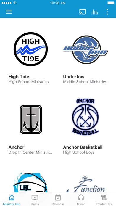 Harderwyk Student Ministries Screenshot