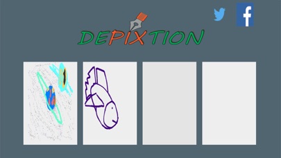 Screenshot #1 pour Depixtion the Drawing App