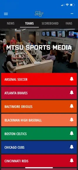 Game screenshot MTSU Sports Media Class hack