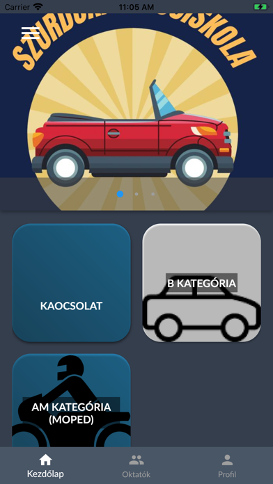 Szurdoki Autós-Motoros Iskola Screenshot