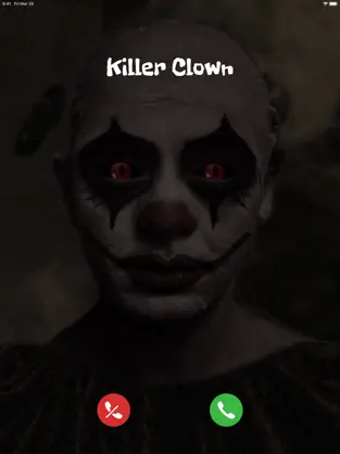 Screenshot 2 Video Call from Killer Clown iphone