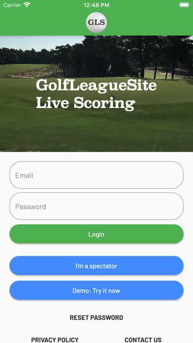 GolfLeagueSite Screenshot
