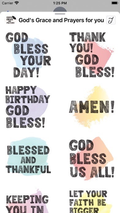 God's Grace & Prayers for you Screenshot
