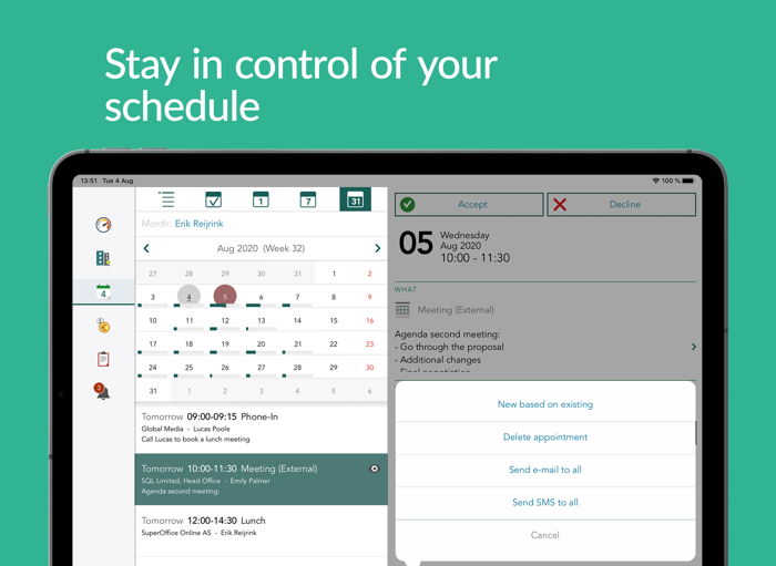 SuperOffice Mobile CRM