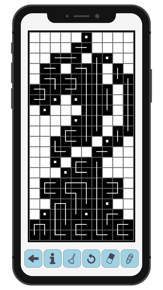 #3. FCross Link-a-Pix Puzzles (iOS) 由: Amir Kadyrov