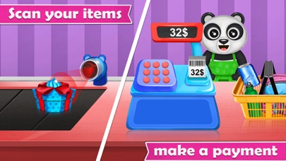 Panda Supermarket Shopping Screenshot
