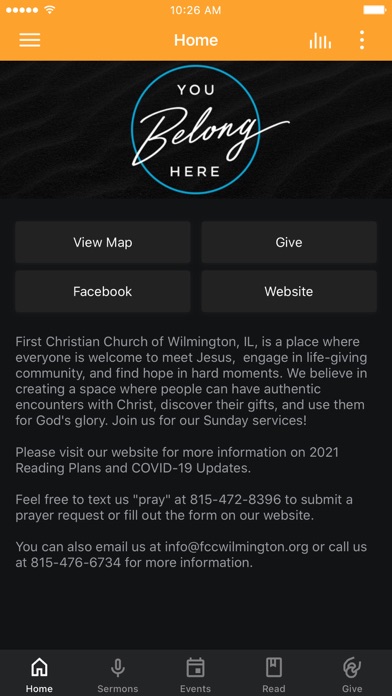 FCC Wilmington App Screenshot