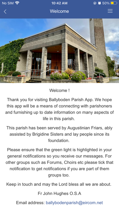 Ballyboden Parish Screenshot