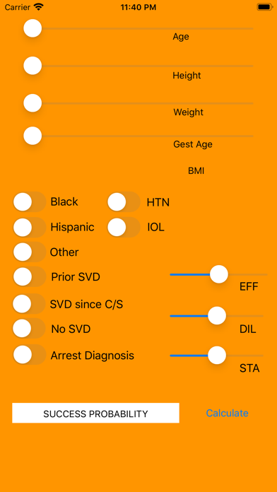 TOLAC CALCULATOR Screenshot