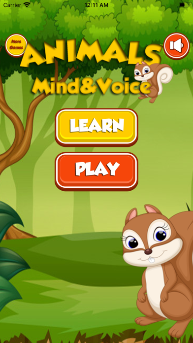 Screenshot #1 pour Animals Voices Game