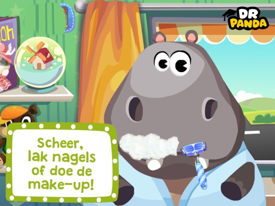 Dr. Panda Schoonheidssalon iPad app afbeelding 5