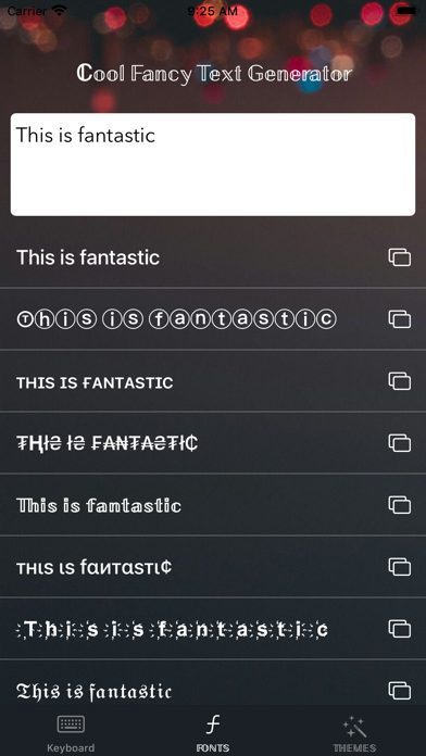 Screenshot #2 pour Fonts for iPhone - Keyboard!