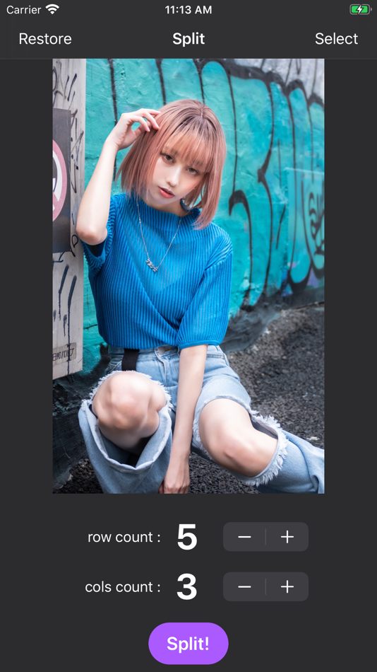 #3. ImageSplit+ (iOS) 게시자: Ryosuke Tamura