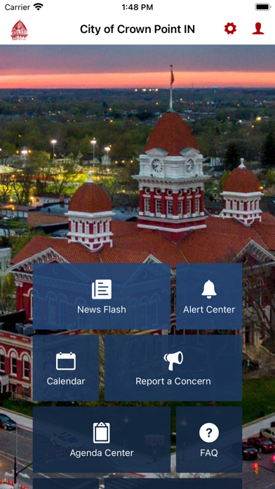 City of Crown Point IN Screenshot