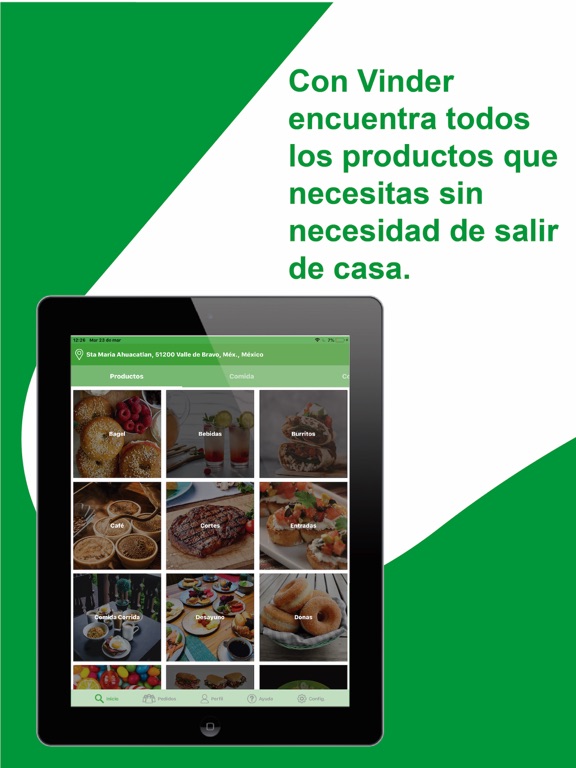 Screenshot #4 pour Vinder: Comida a domicilio