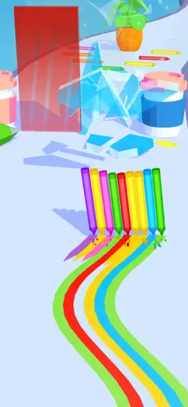 Game screenshot Pencil Rush 3D hack