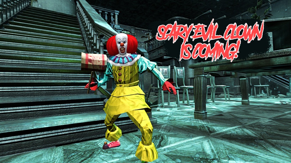 Scary Clown Hide and Seek Game - 2.2 - (iOS)