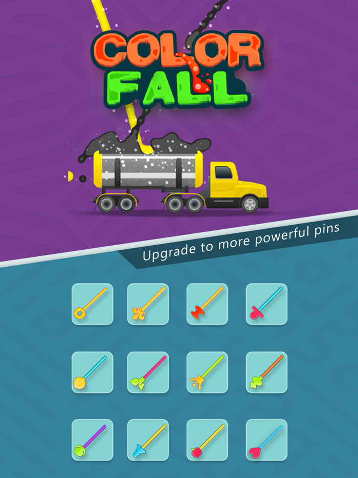 Color Fall - Fill Stacks