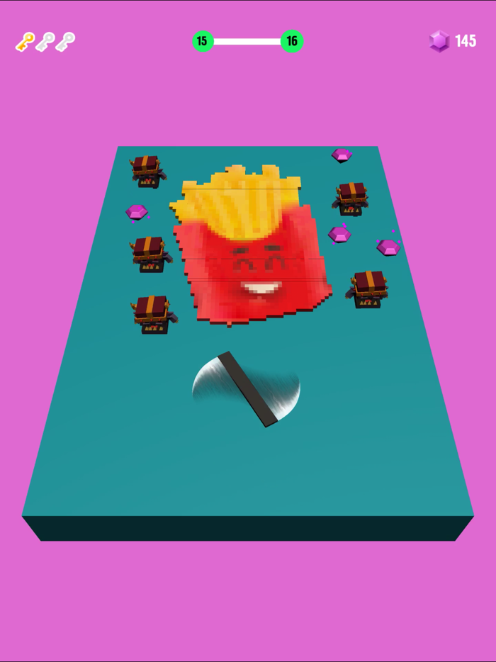 PIXEL CUTTING ASMR SATISFYING