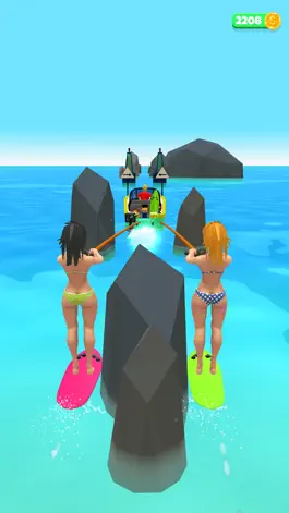 Game screenshot Water Skiing 3D apk