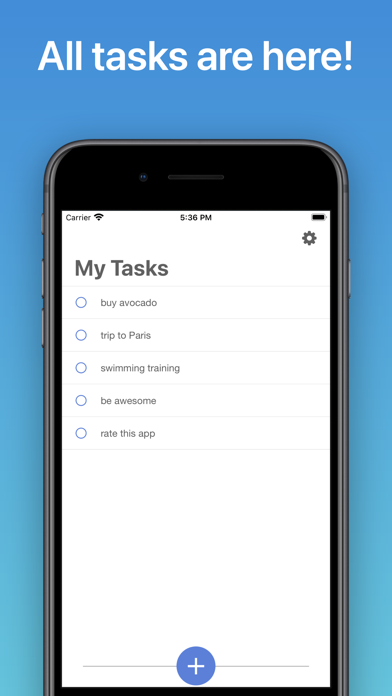 Screenshot #2 pour Daily to do things list app