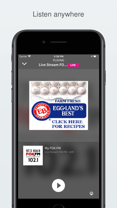 My FOX-FM Screenshot