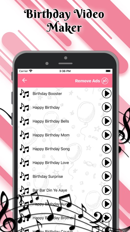 Birthday Video Maker Wid Song