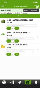 J. Ambrogi Foods App screenshot #4 for iPhone