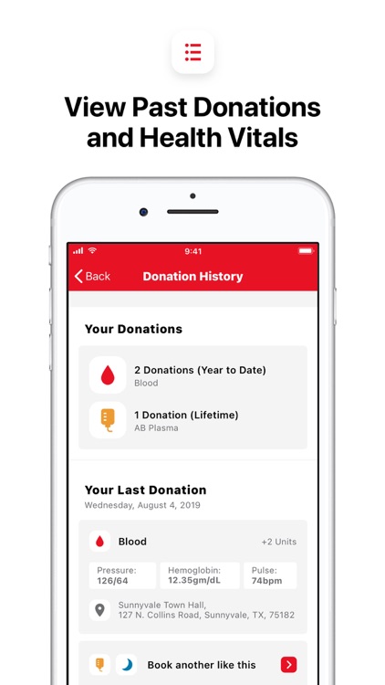 Blood Donor American Red Cross
