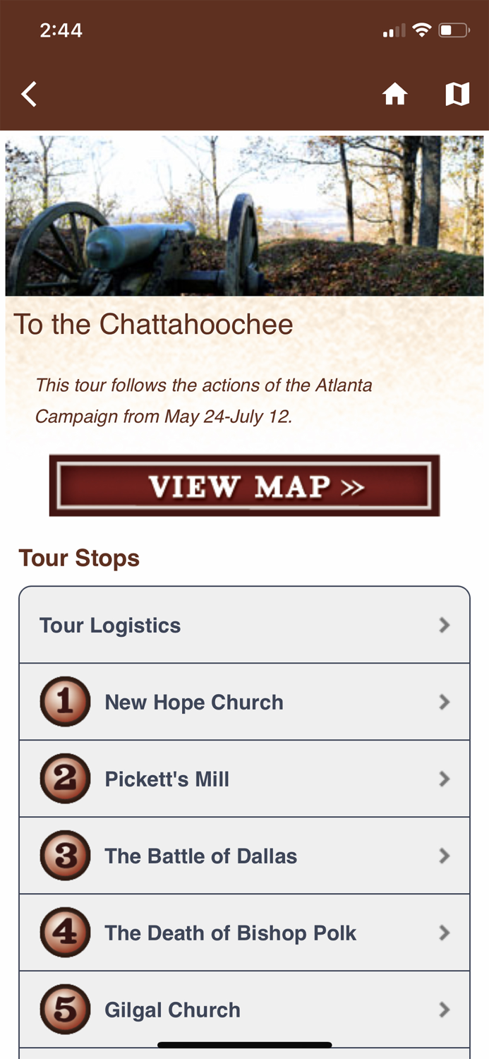 Atlanta Campaign Battle App