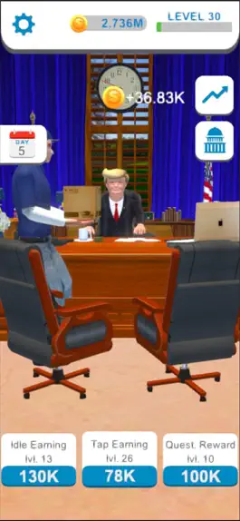 Game screenshot Be The President! apk