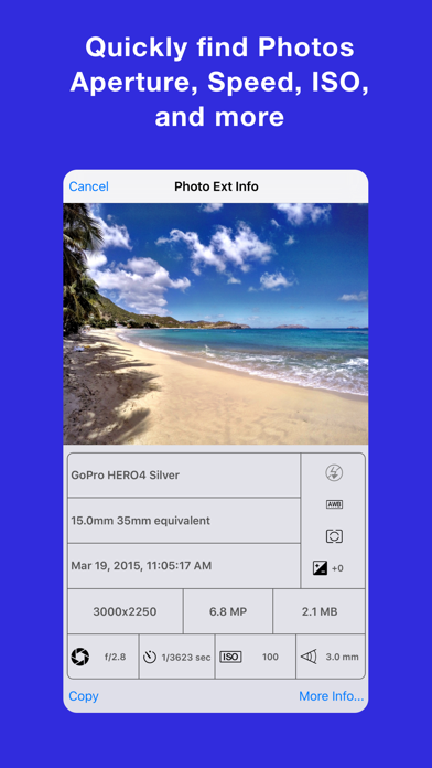 Photo Extension Info Screenshot