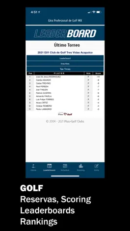 Game screenshot Gira de Golf Profesional MX hack